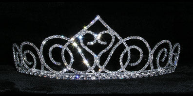 #15143 - Swooning Heart 2" Tiara