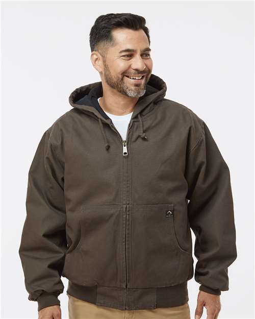 DRI DUCK - Men's Cheyenne Boulder Cloth™ Hooded Jacket with Tricot Quilt Lining - 5020