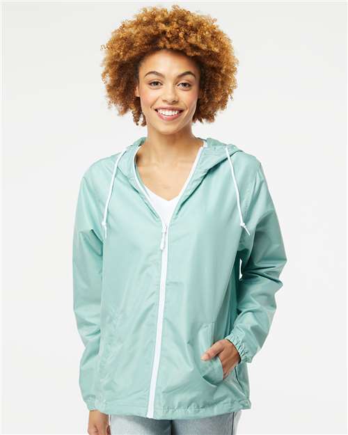 Independent Trading Co. - Men's Lightweight Windbreaker Full-Zip Jacket - EXP54LWZ