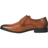 BRAVO Men Dress Shoe KING-7 Oxford Shoe COGNAC - Medium and Wide Width (Copy)