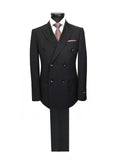 Black Double Breasted Suit