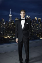 Sharp "London" Black Tuxedo Jacket - Side View for black-tie events | Luxe Ensemble