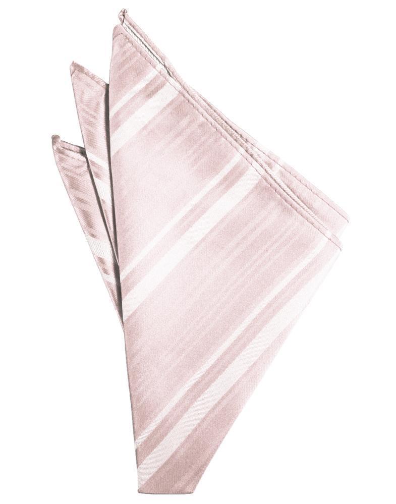 Striped Satin Pocket Square