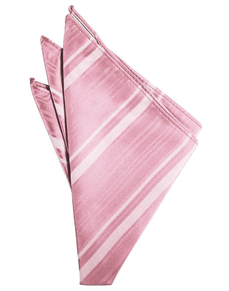 Striped Satin Pocket Square