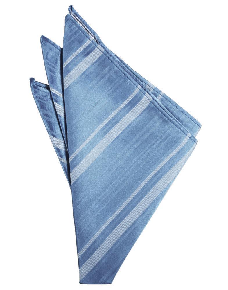 Striped Satin Pocket Square