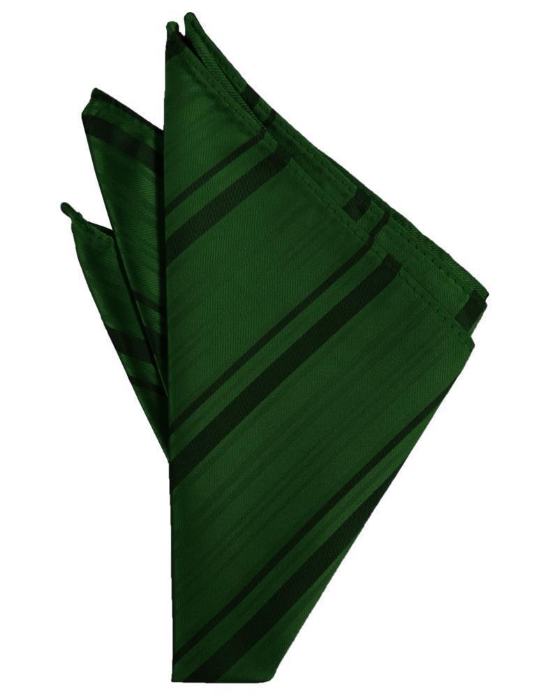 Striped Satin Pocket Square