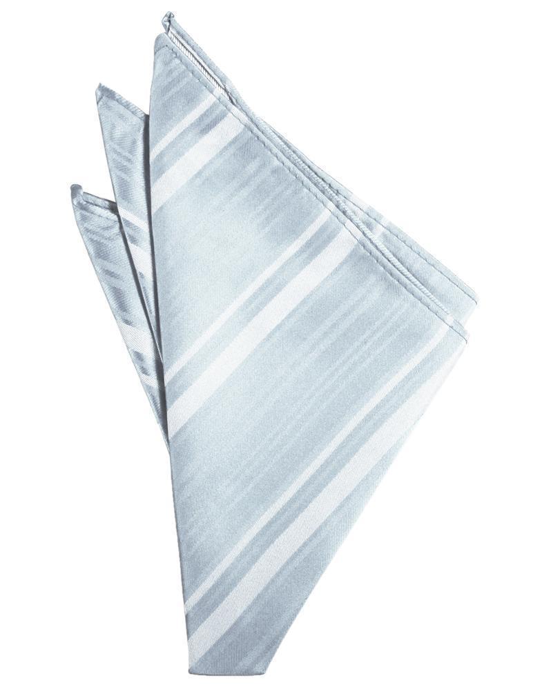 Striped Satin Pocket Square
