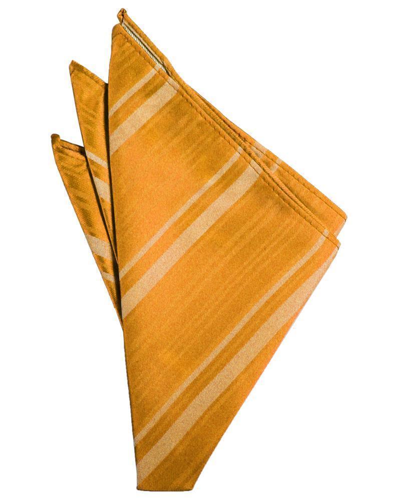 Striped Satin Pocket Square