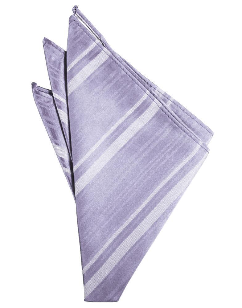 Striped Satin Pocket Square