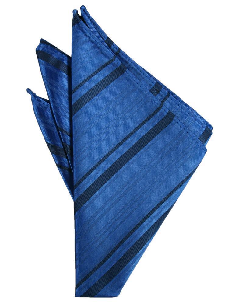 Striped Satin Pocket Square