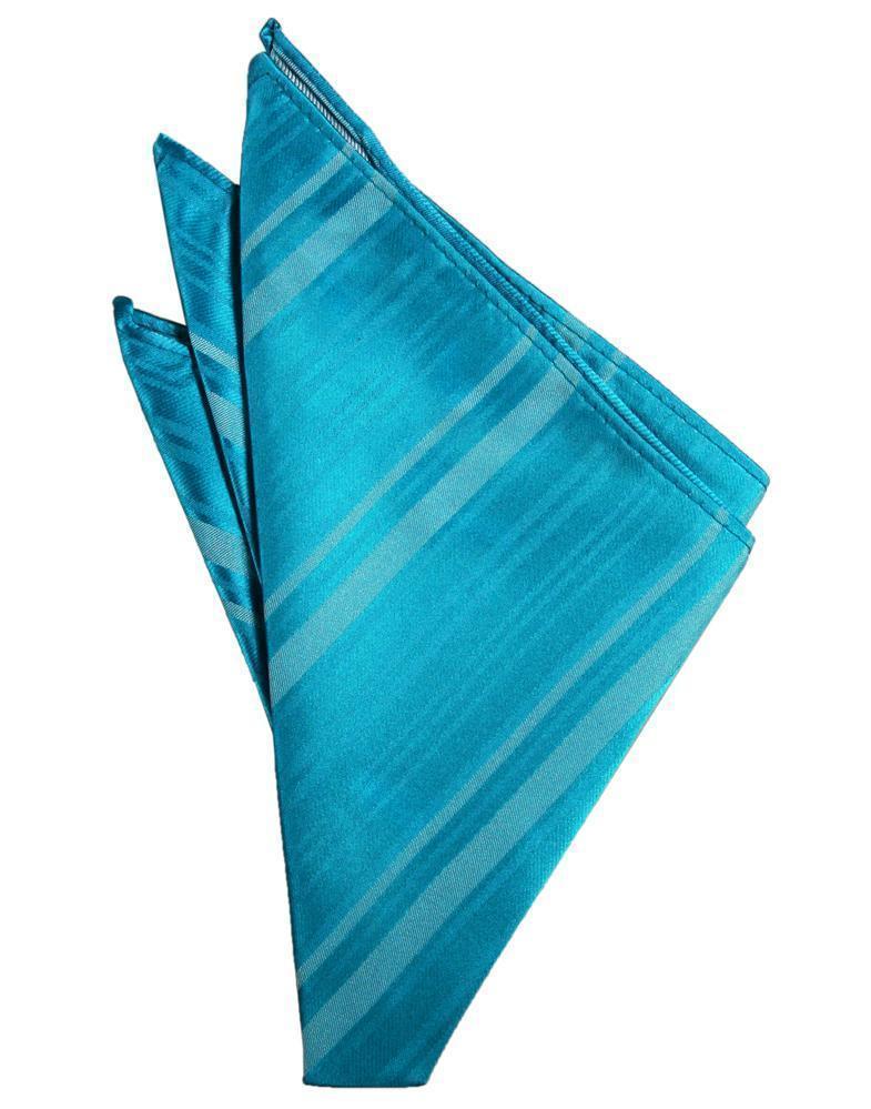 Striped Satin Pocket Square