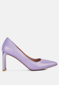Tickles Italian Block Heel Pumps